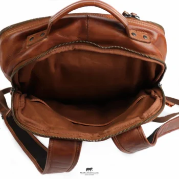 <h3>Rucksack 40848<br> cognac</h3><hr> - Image 2